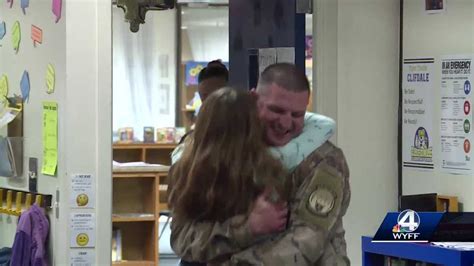 military dad surprises daughter at school with homecoming