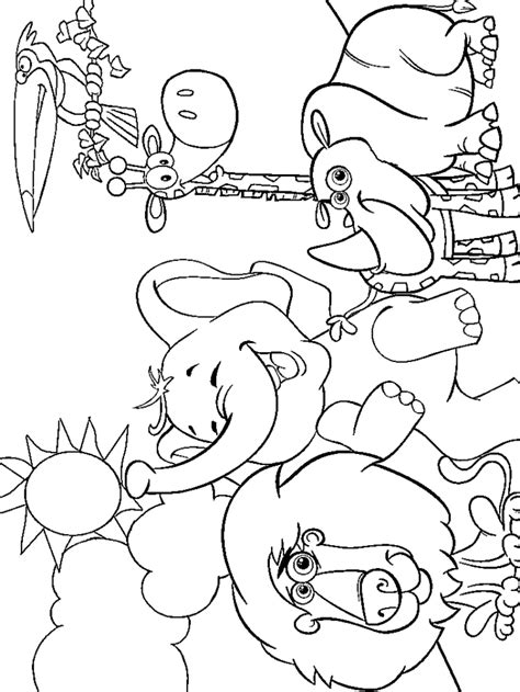 To print the image online, hover over it, then click on the printer icon that appears in the upper right corner. how to color zoo coloring sheet pa g.co | Zoo animal ...