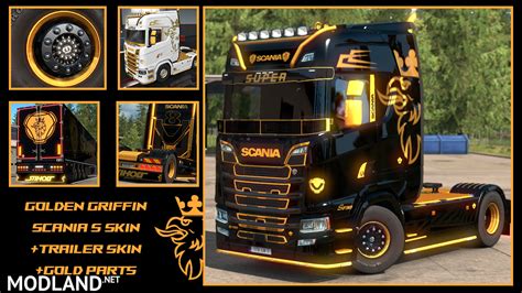 Euro Truck Simulator Golden Griffin Scania S R Ets X