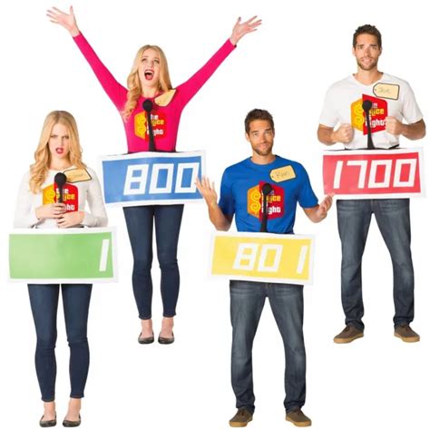 Price Is Right Contestant Costume The Price Is Right Halloween Fancy Dress 2324 Picclick