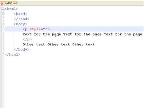 The style attribute specifies an inline style for an element. How to Create Web Pages Using HTML : How to Change Font ...