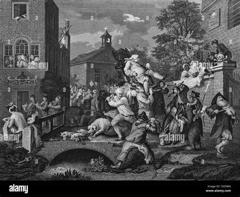 Hogarth Chairing The Member Hi Res Stock Photography And Images Alamy
