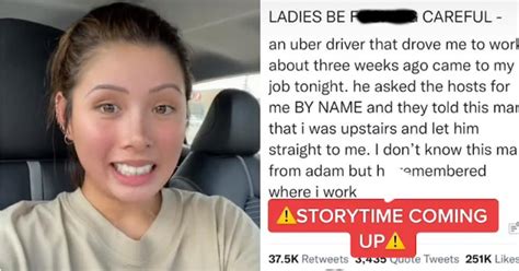 Tiktokers ”creepy” Uber Driver Gets Cops Called On Him