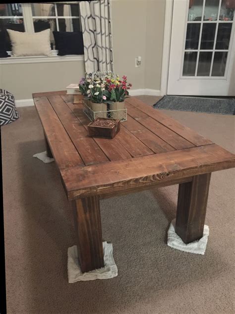 Diy Farmhouse Kitchen Table Image To U