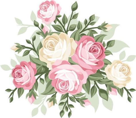 Floral Wall Decal Rose Wall Decal Home Decor Rose Decor Vinyl Wall
