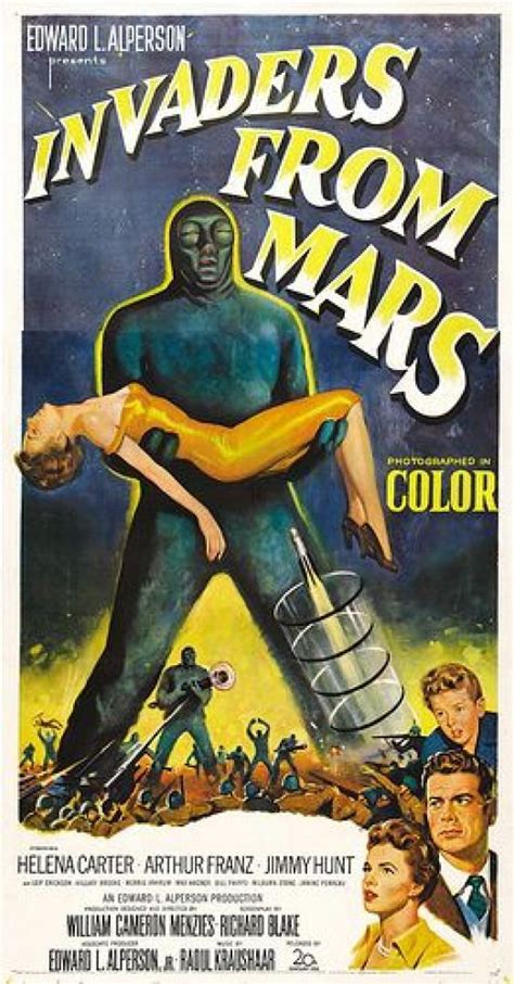 Invaders From Mars Sci Fimovies Sci Fi Movies Vintage Science