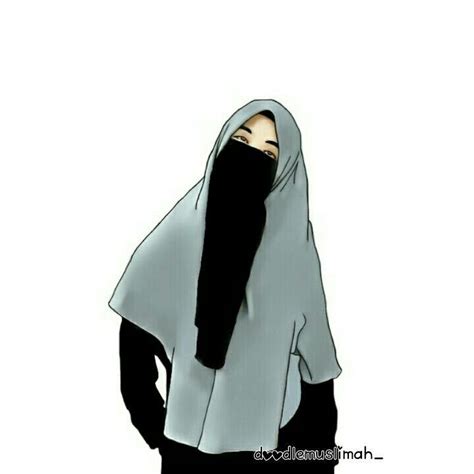 Istimewa 32 Gambar Kartun Muslimah Niqab