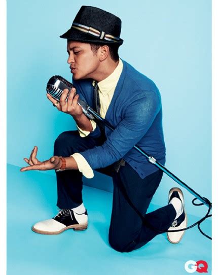 Fashion And The City Bruno Mars Wears Many Hats For Gq Photos