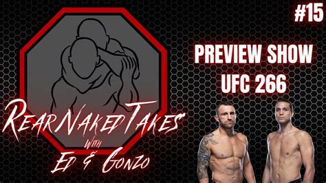Rear Naked Takes Preview Show UFC YouTube