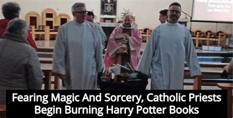 Catholic Priests In Poland Burn Harry Potter Books To Fight Magic