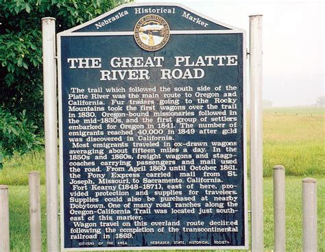 The Great Platte River Road Explore Nebraska History