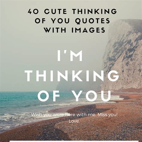 40 Cute Thinking Of You Quotes With Images Za