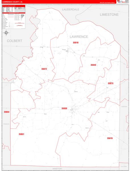 Maps Of Lawrence County Alabama
