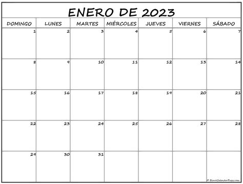 Calendarios Para Imprimir Calendario Enero Calendario Para Imprimir