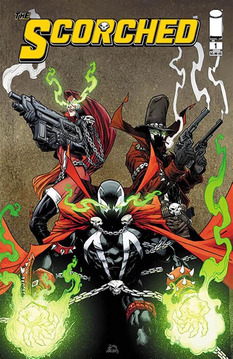 Spawn Gives She Spawn And Gunslinger Spawn The Scorched Cover