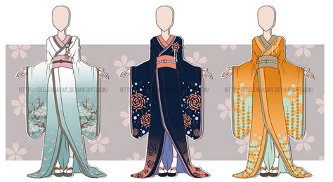 Kimono Outfit Adoptsclosed By Seelenbasar On Deviantart
