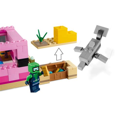 Lego The Axolotl House Set 21247 Brick Owl Lego Marketplace