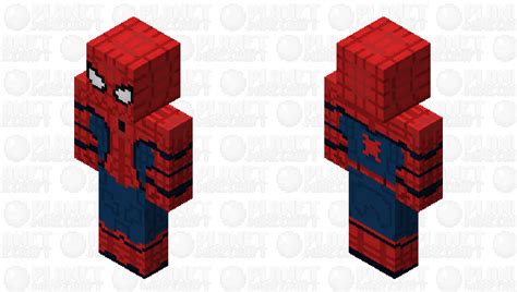 Spider Man Homecoming Minecraft Skin