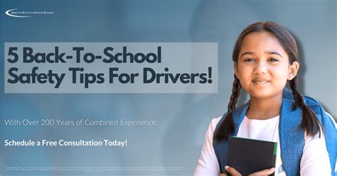 5 Back To School Safety Tips For Drivers