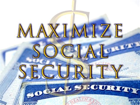 Maximize Your Social Security Lifetime Benefit By 30 60 Percent