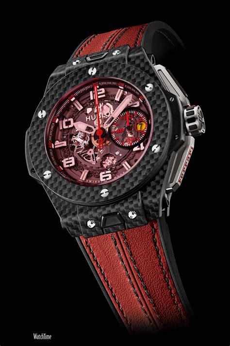 401.nj.0123.vr hublot big bang ferrari titanium carbon limited edition of 1000 watch. A Fleet of Ferraris: 10 Hublot Big Bang Ferrari Watches | WatchTime - USA's No.1 Watch Magazine