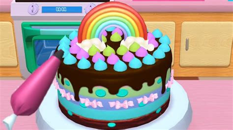 Fun 3d Cake Cooking Game My Bakery Empire Color Decorate Design Serve