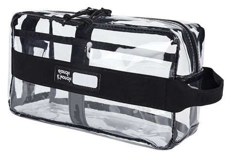 Re8429 Clear Tsa Approved Toiletry Bag Makeup Organizer