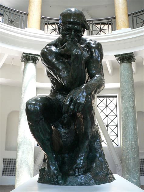 The Thinker 1880 This Sculpture Is Supposed To Represent Philosophy