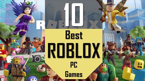Best Roblox Games Top10 Roblox Games On Pc Youtube