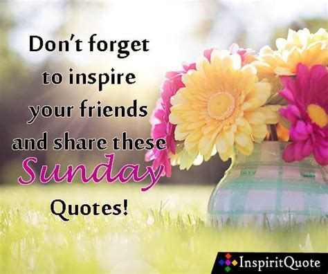 Sunday Good Morning Images With Inspirational Quotes Happy Sunday