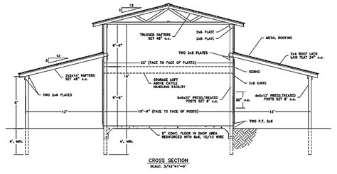 Free 40x60 Pole Barn Plans Minimalist Home Design Ideas