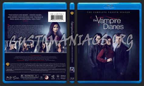 The Vampire Diaries Season 4 Blu Ray Cover Dvd Covers And Labels By