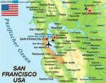San Francisco–San Jose Map - Tripsmaps.com
