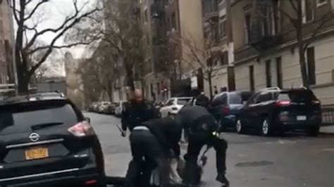 Video Shows Police Officers Beating Men On Manhattan Street In Wild
