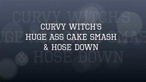 Bbw Cake Smash Hose Down Curvy Witch Clips4sale
