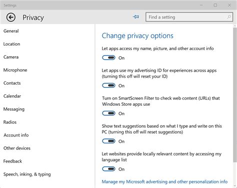 Heres All The Windows 10 Permissions Patches And Privacy Concerns In
