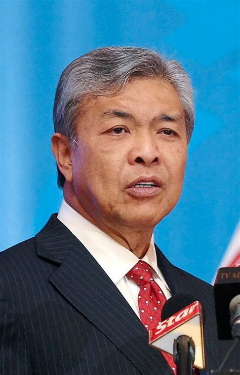 He said certain quarters, particularly the opposition, often tried to sow the seeds of hatred. Zahid: No more street demos | The Star