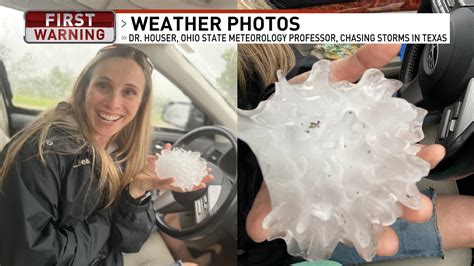 Grapefruit Sized Hail In Texas Department Of Geography