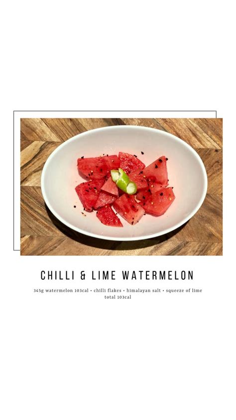 If you are training and eating healthy you should definitely try this recipe out. Gluten Free, Low Calorie, High Volume Vegan Recipes - CHILLI & LIME WATERMELON | Healthy recipes ...