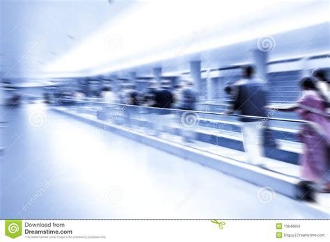 Rushing people stock image. Image of airport, architectural - 13646659