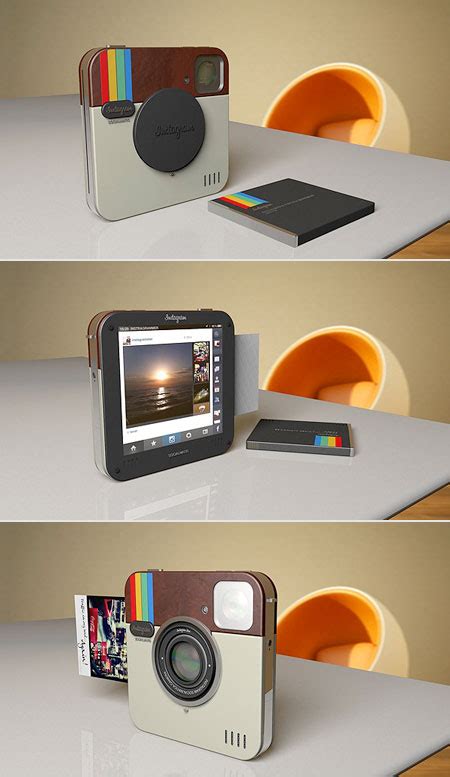 What A Real Life Instagram Instant Camera Would Look Like