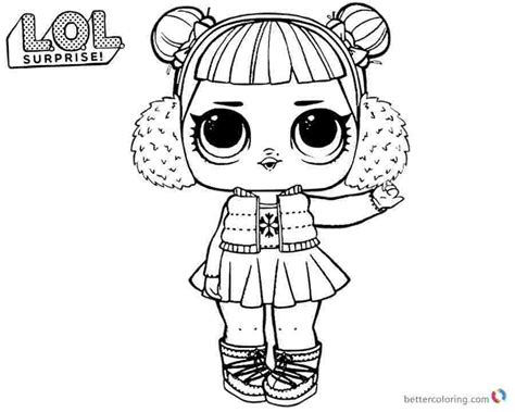 Lol Surprise Dolls Coloring Pages Picture Whitesbelfast