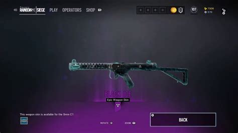 Black Ice Weapon Skin First Try Using Alpha Packs Amazing Cluster Bomb