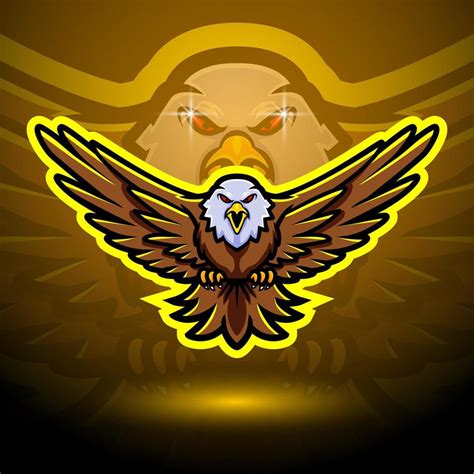 Eagle Mascot Sport Esport Logo Design 17081014 Vector Art At Vecteezy