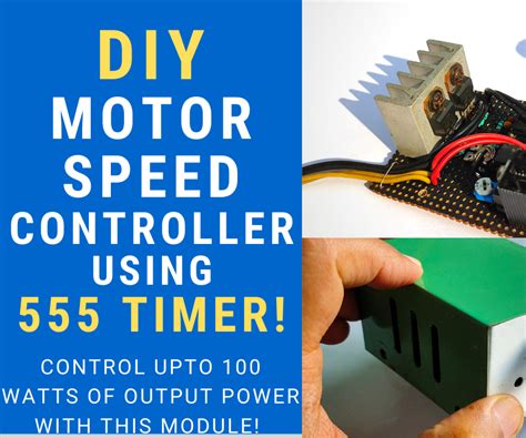 Are highly scalable and can be completely customized in accordance with. DIY Motor Speed Controller With Low Voltage Cut-off : 13 Steps (with Pictures) - Instructables