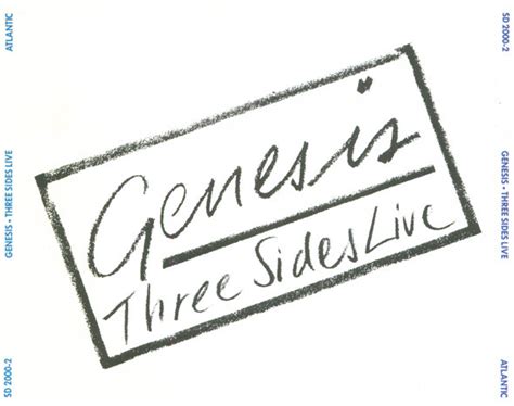 Genesis Three Sides Live 1990 Src Cd Discogs