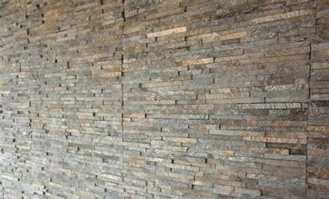 Stacked Rock Wall Tile Wall Design Ideas