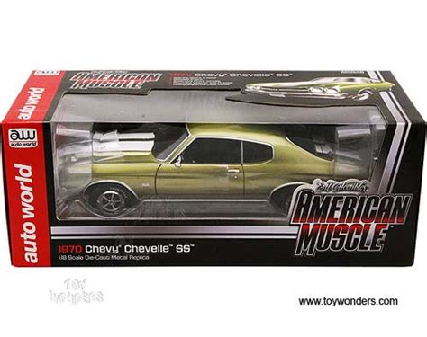 1970 Chevy Chevelle Ss 454 Hard Top Amm986 118 Scale Auto World Ertl