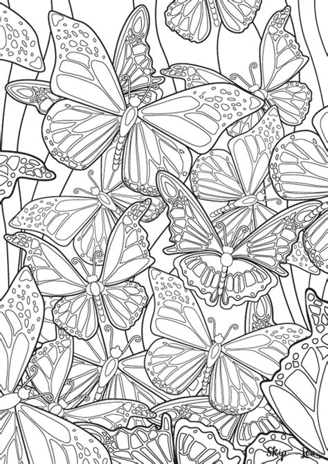 Beautiful Butterfly Coloring Pages | Skip To My Lou