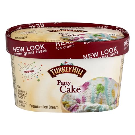 Turkey Hill Party Cake Original Recipe Premium Ice Cream Fl Oz Shipt